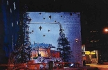Beirut Christmas decoration in 2001
