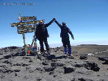 Hiking To Kilimanjaro, Tanzania Sept 2008- We did it