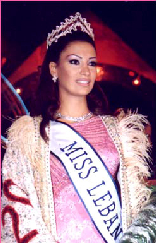 Miss Lebanon 2001/2002 Christina Sawaya