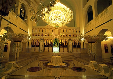 A wedding in the Saint Nicolas Church