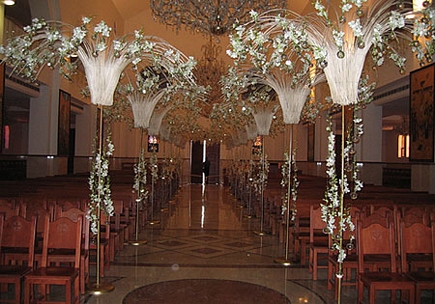 A wedding in the Saint Nicolas Church