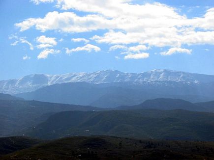 Clouds Over The Northern Part Of The Western Mountains