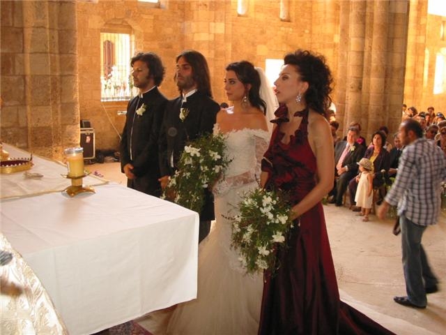 Beautiful Simple Nadine Labaki wedding