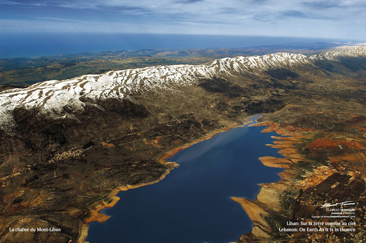 Clement Tannouri - Lebanon seen from the sky