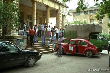 Packing Relief Supplies for the South at AUB