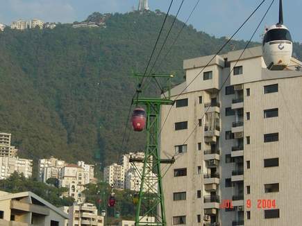 A trip to Harissa in the telepherique