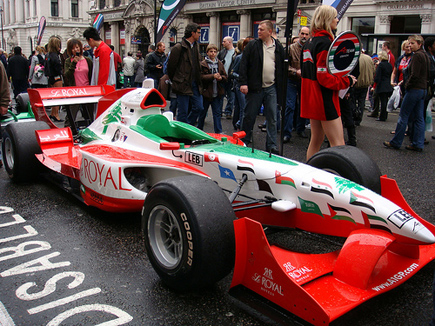 Lebanon Car in UK A1 Grand Prix