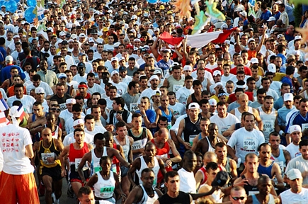 Beirut Marathon 10-10-2004