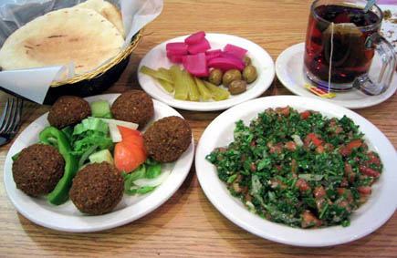 Tabbouleh Falafel