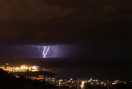 Lightning Strikes Beirut