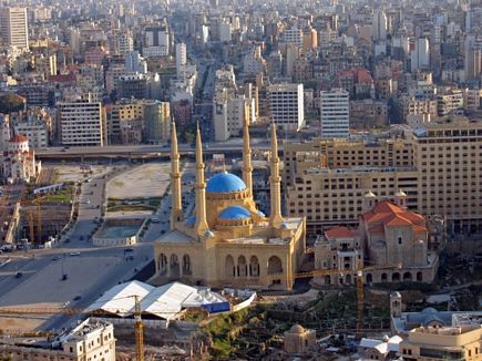 Beirut from the sky