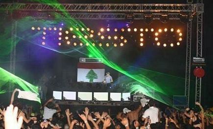 Partying in Lebanon - Tiesto