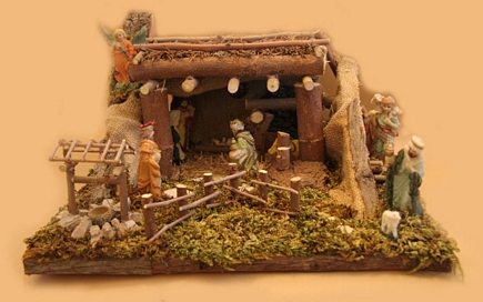 Hand Made Nativity Scene - Lebanese Artists