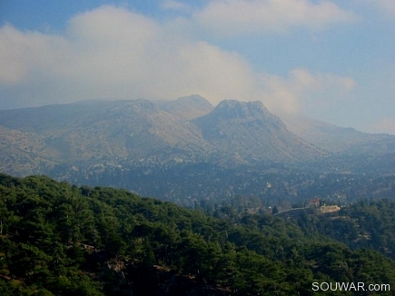 Al Kamoua In Arabic Language , The Pyramid Like Mountain, That Gives The Name To The Region