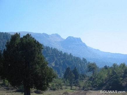 Another View Of The Natural Pyramid With The Forests Around