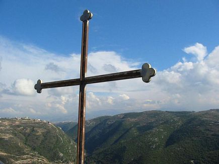 Cross In St Elias , Hamat , Al Batroun