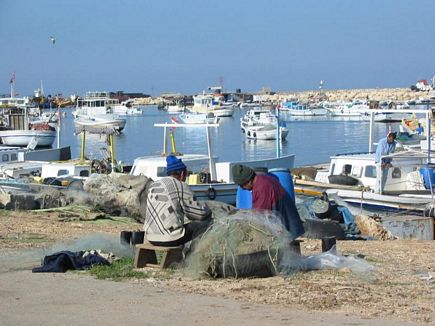 Fishermen Working, Al Mina, Tripoli