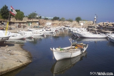 Nhayreh Fishing Port in Anfeh