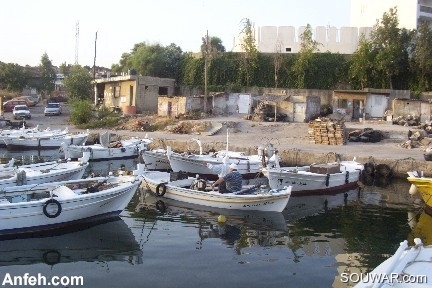 Nhayreh Fishing Port in Anfeh