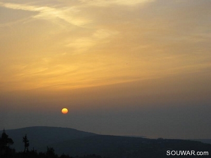 Sunset On Akkar , From My Village , Aadbel