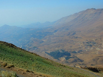 The cedar forest from above, Bcharreh