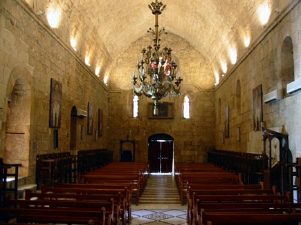 The Inside Of Saint Mary , Ballamand , Al Koura , North Lebanon