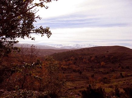 Using The Red Lences To Show The Mountains Of Akkar