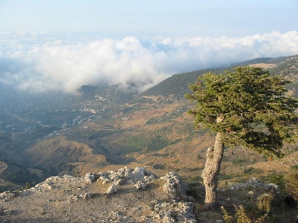 View From Nabaa Al Chouh Summit