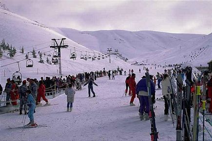 Skiing in Lebanon