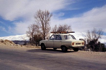 On the way to faraya 1973