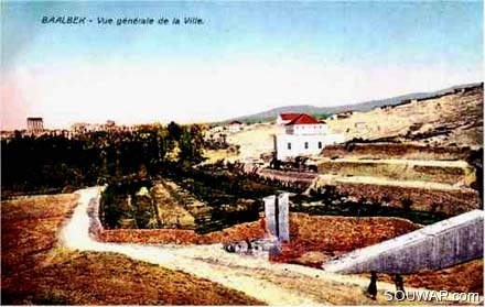 1920-Baalbek-vue-generale