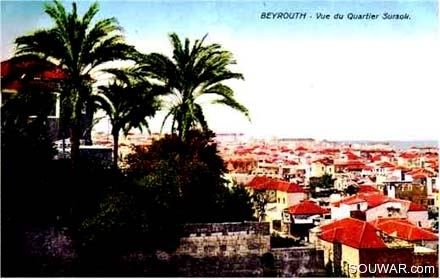 1920-Beyrouth-quartier-sursok