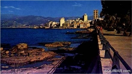 1960-Beyrouth-corniche