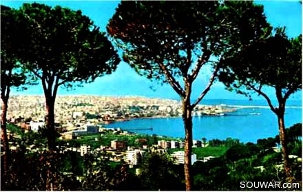 1960-Beyrouth-vue-de-loin