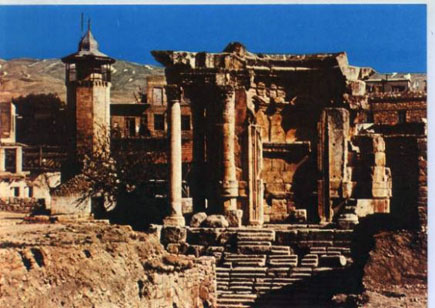 Baalbeck Postcard 1970 3