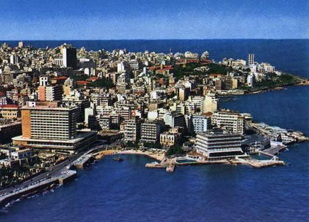 Hotels Area - Beirut 1973