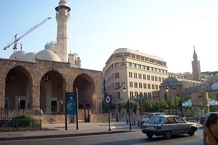 Construction in Downtown Beirut