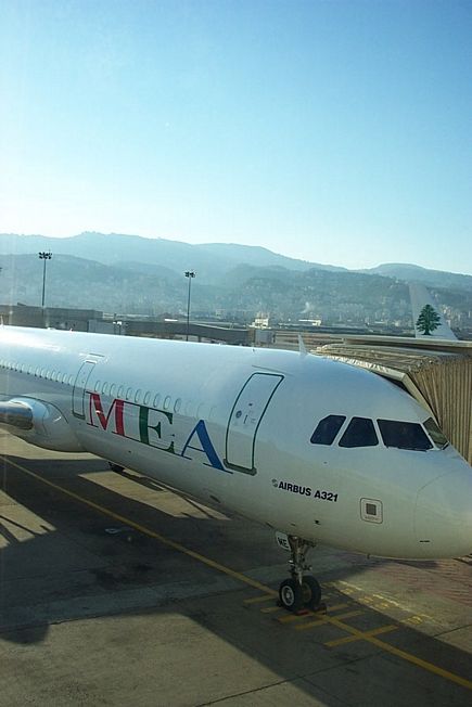 Aeroport de Beyrouth - Avion de la MEA