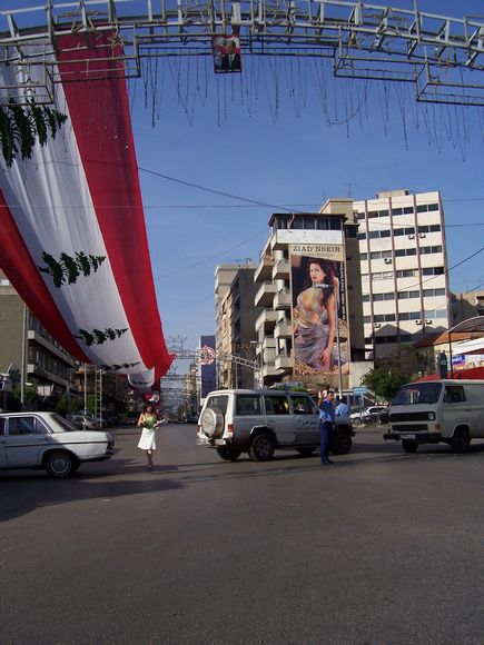 Jdeideh - The longest Lebanese Flag
