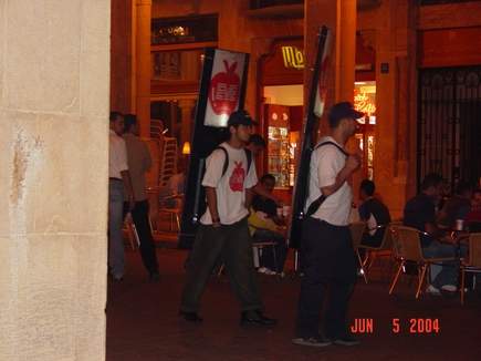 Downtown Beirut at Night