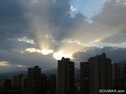 Sunrise in Beyrouth