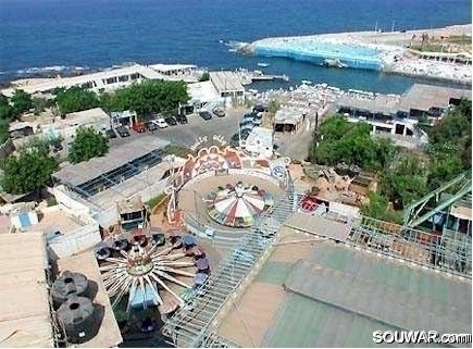 Vue de la grande roue à Beyrouth