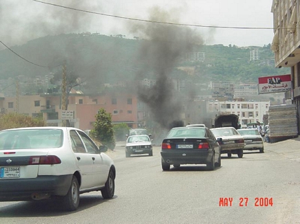 La pollution  Beirut