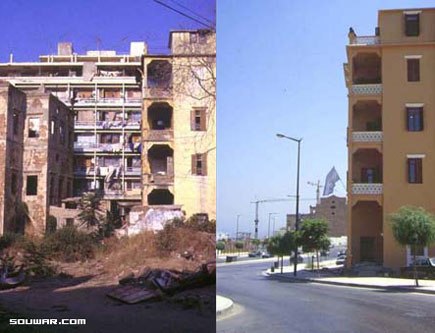 Beirut Before and After