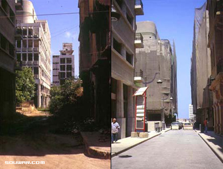 Beirut Before and After