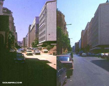 Beirut Before and After