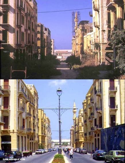 Beirut Before and After