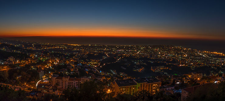 Beirut From Broumana