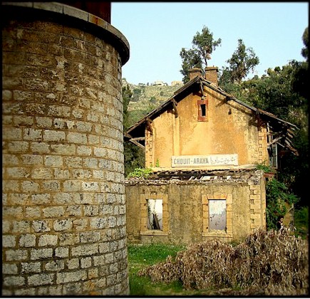 Araya typical French railroad station house