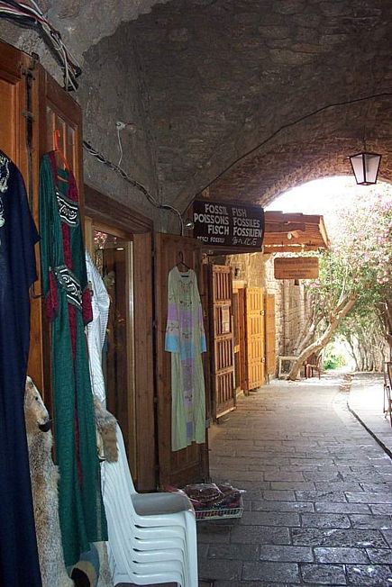 Byblos - the old souk of Jbeil